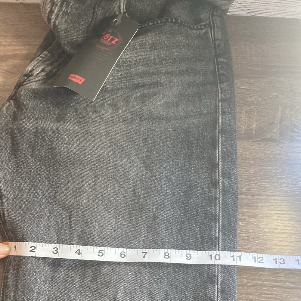 NWT Levi's High Loose Straight Black Non-Stretch Jeans - Picture 8 of 10